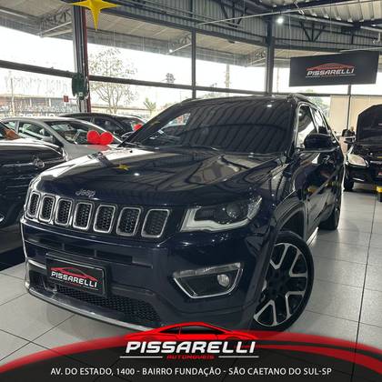 JEEP COMPASS 2.0 16V FLEX LIMITED AUTOMÁTICO JEEP COMPASS 2.0 16V FLEX LIMITED AUTOMÁTICO